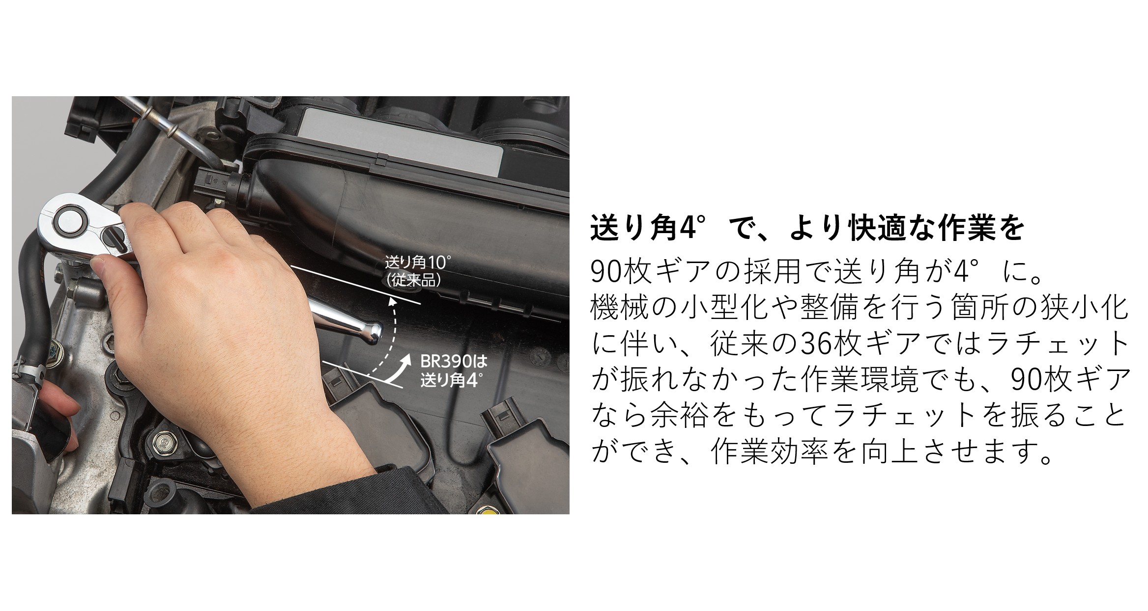 2024年9月発売新製品9.5sq.ラチェットハンドルシリーズ 2024年9月発売新製品9.5sq.ラチェットハンドルシリーズ